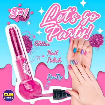 FUN KIDZ set-manicura-completo: experiencia de salón en casa para niñas.