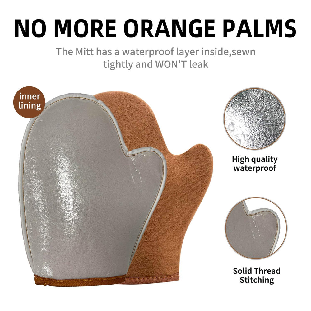 FUNAN mitts dobles de dos caras mayor durabilidad.