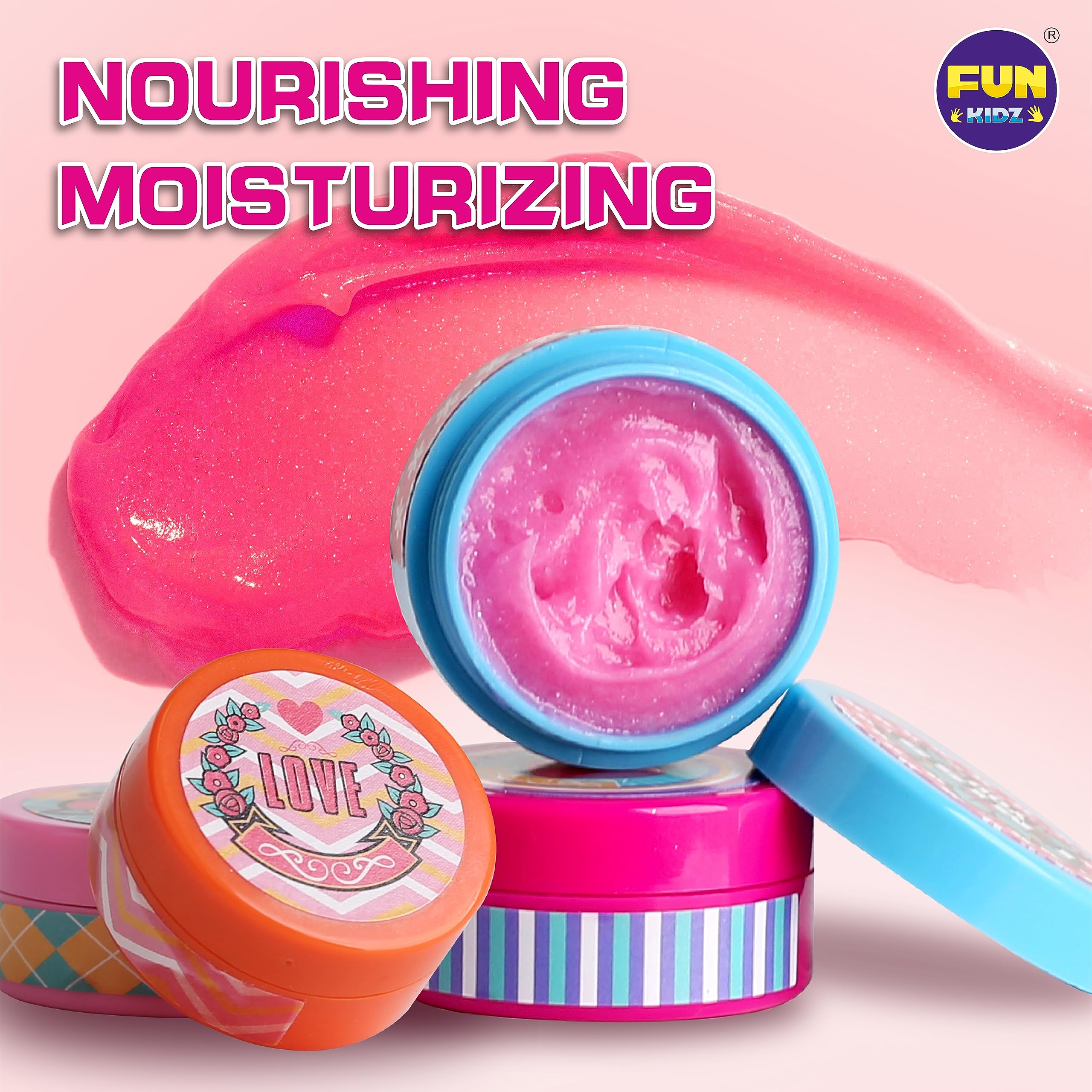 FunKidz paleta colores brillos: creatividad en cada tono.