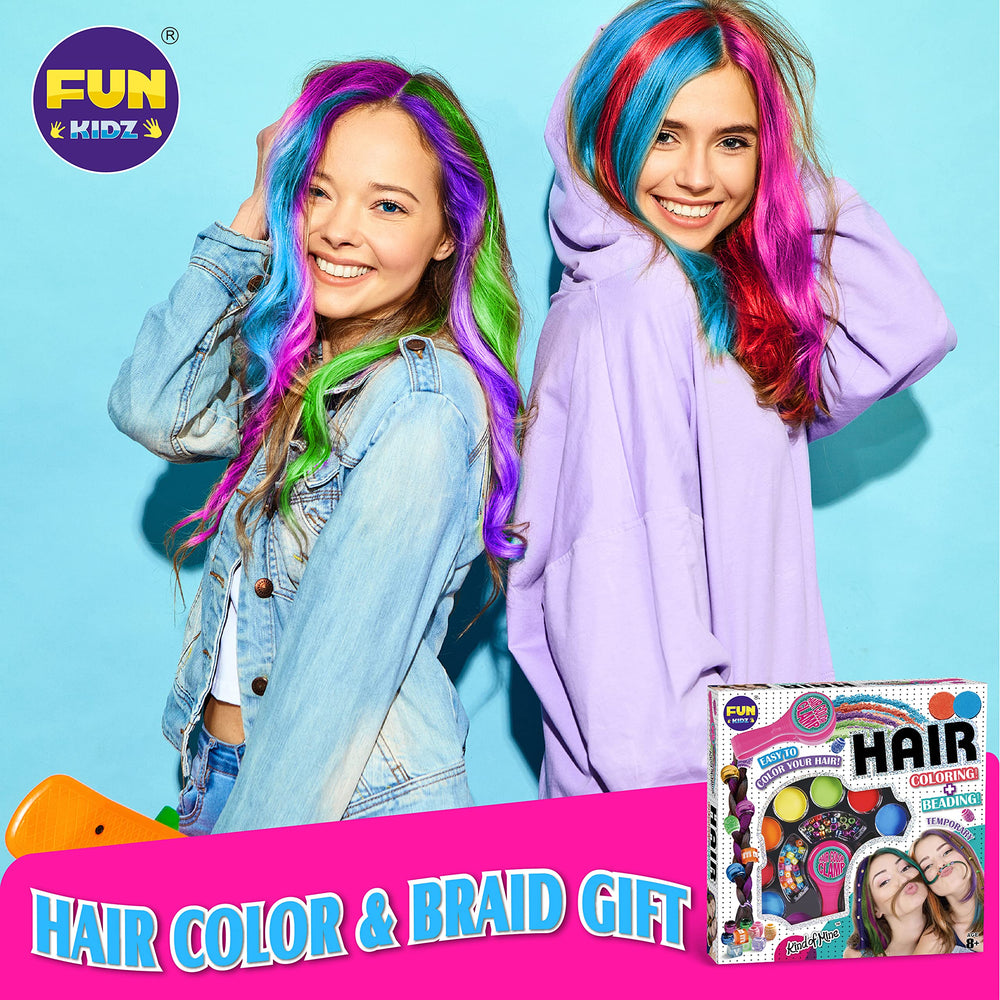FunKidz pinces colorées pour changer facilement de couleur.