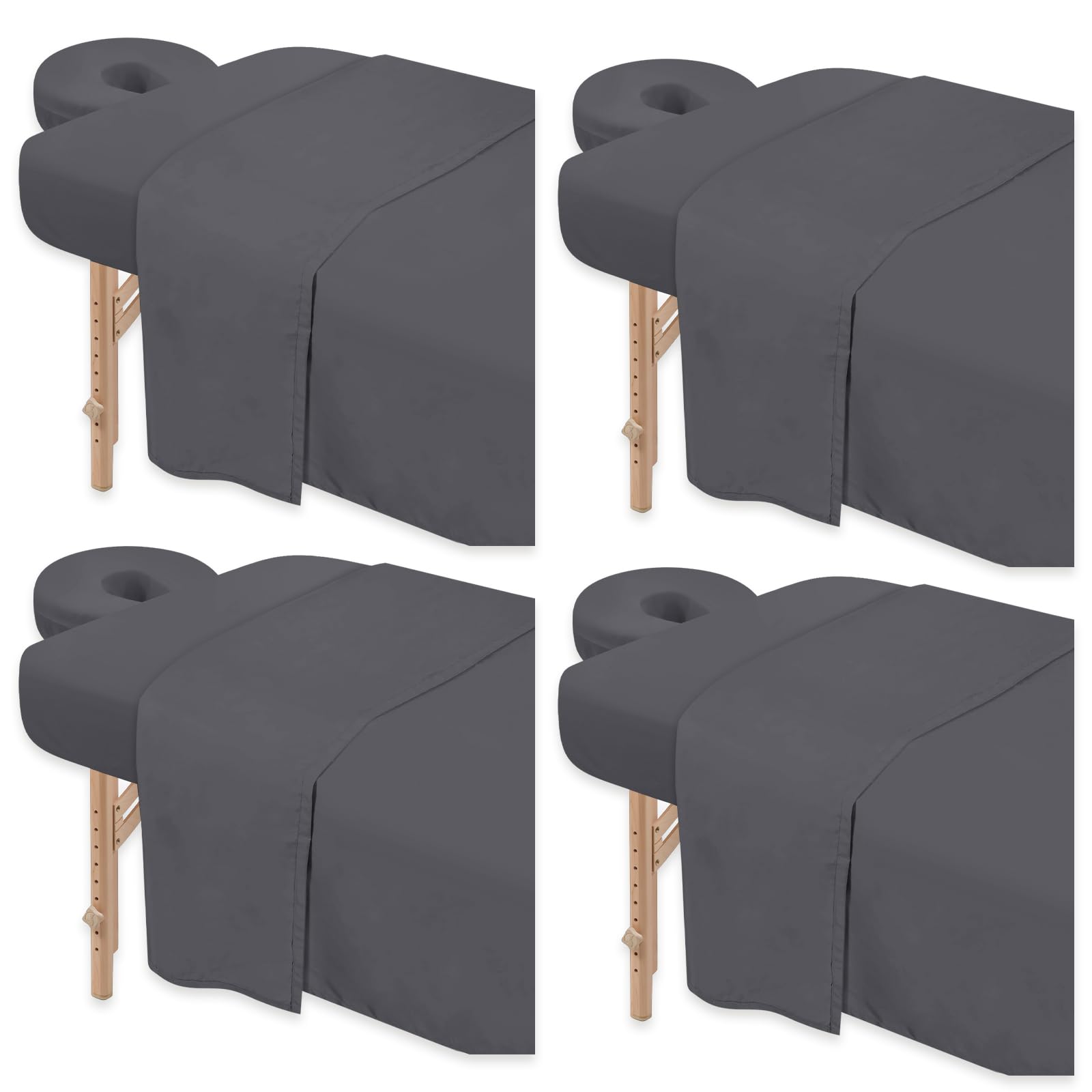 FUNLIYING sábanas de microfibra para mesa de masaje con ajuste perfecto