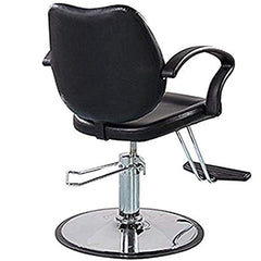 Funnylife silla con cuero negro de alta calidad para salón profesional.