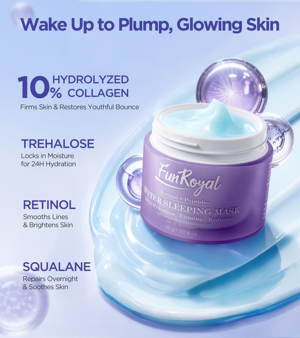 Brocha premium FunRoyal para aplicar la mascarilla de arcilla sin tirar