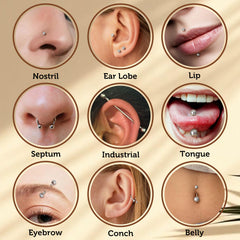 FUNRUN JEWELRY aplicador-septum preciso para colocar y retirar piezas.
