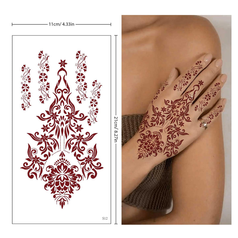 FUNTATTOO: decoración corporal temporal, fácil de quitar con agua y aceite
