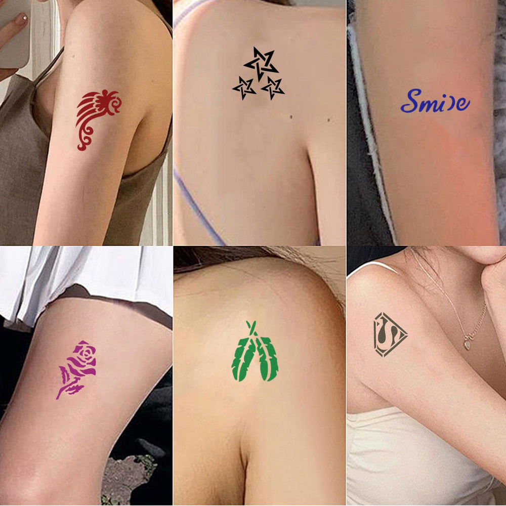 Tinta temporal de Funtigee con extractos vegetales, suave para piel sensible