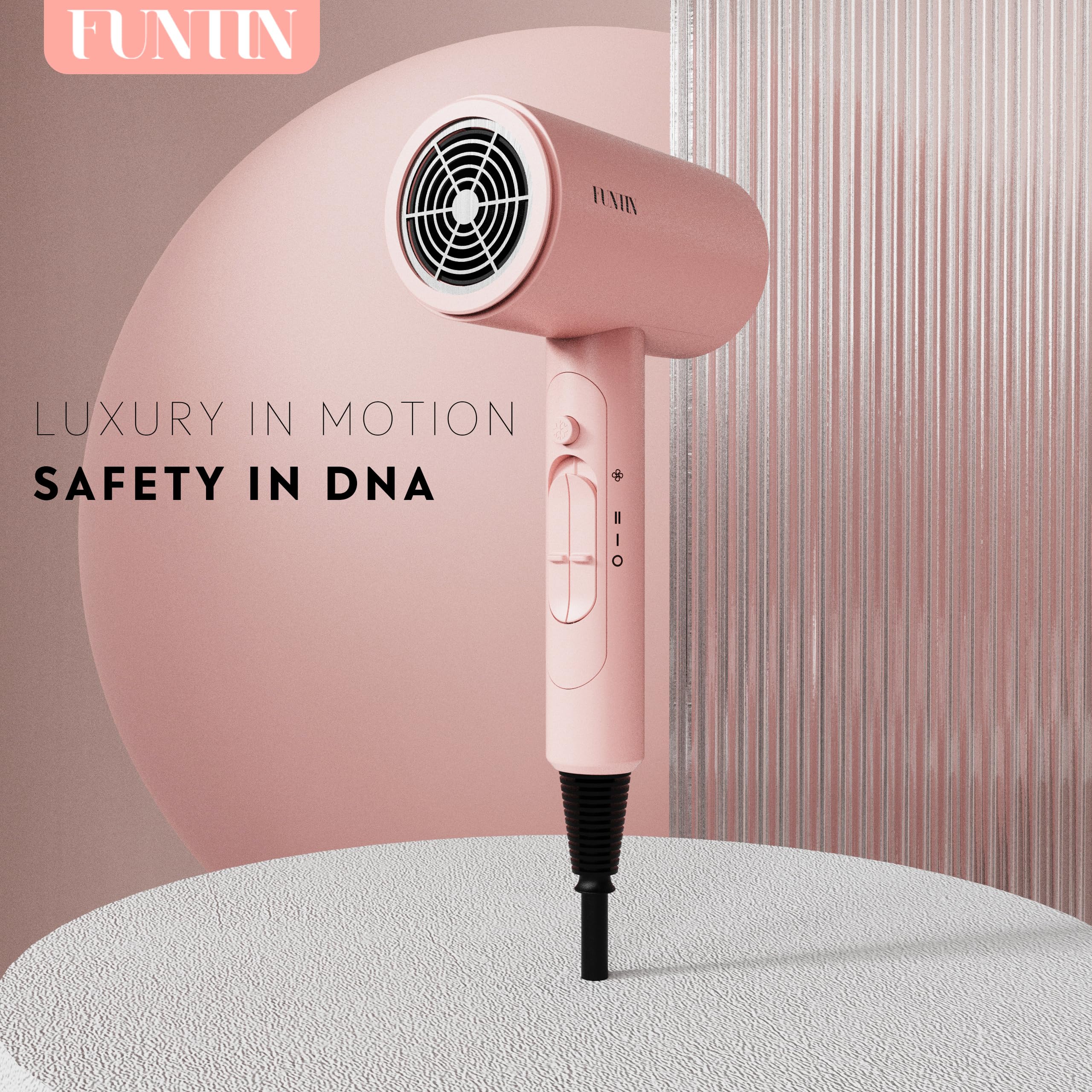 FUNTIN motor inteligente y control térmico para seguridad y rendimiento.