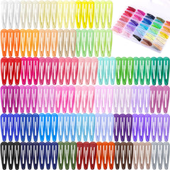 Pinzas Funtopia, pinzas de cabello 150 piezas en 50 colores, para combinar con cualquier atuendo.