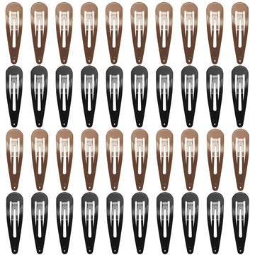 Broches Funtopia de 7 cm, conjunto grande para peinados caseros