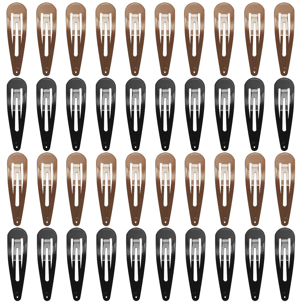 Broches Funtopia de 7 cm, conjunto grande para peinados caseros