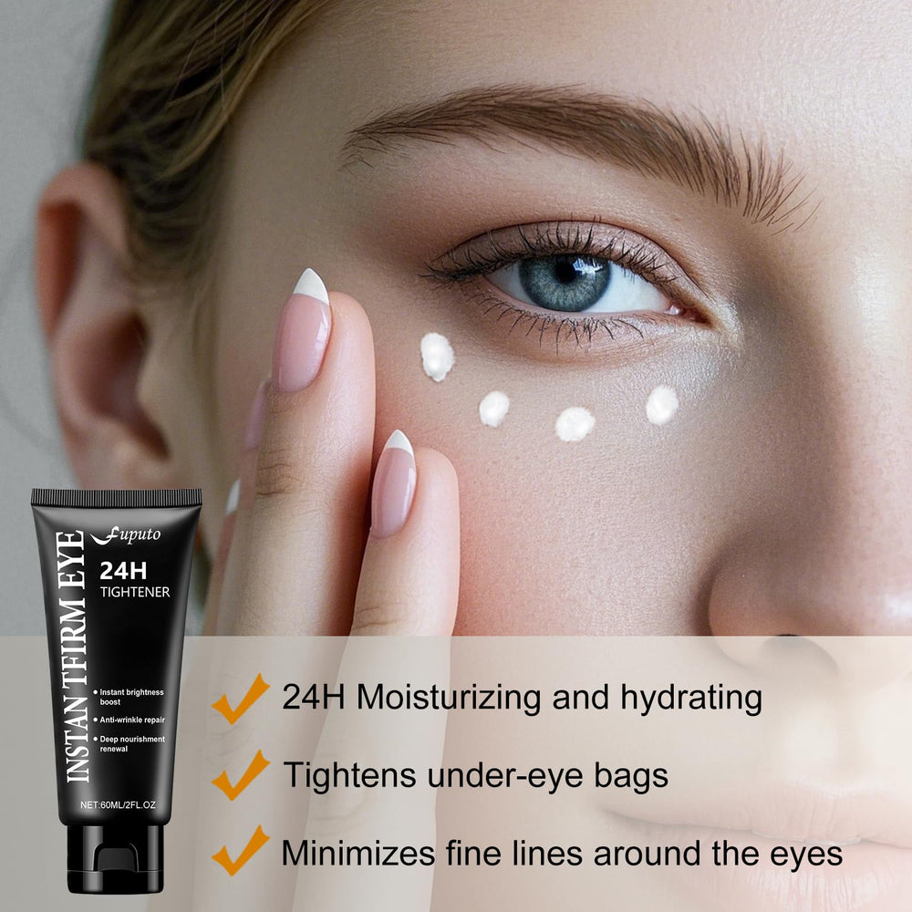 Fuputo crema ojos retinol suave antiarrugas, mejora apariencia de finas líneas.