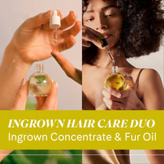 Fur concentré prévention poils incarnés: formule concentrée pour réduire irritations.