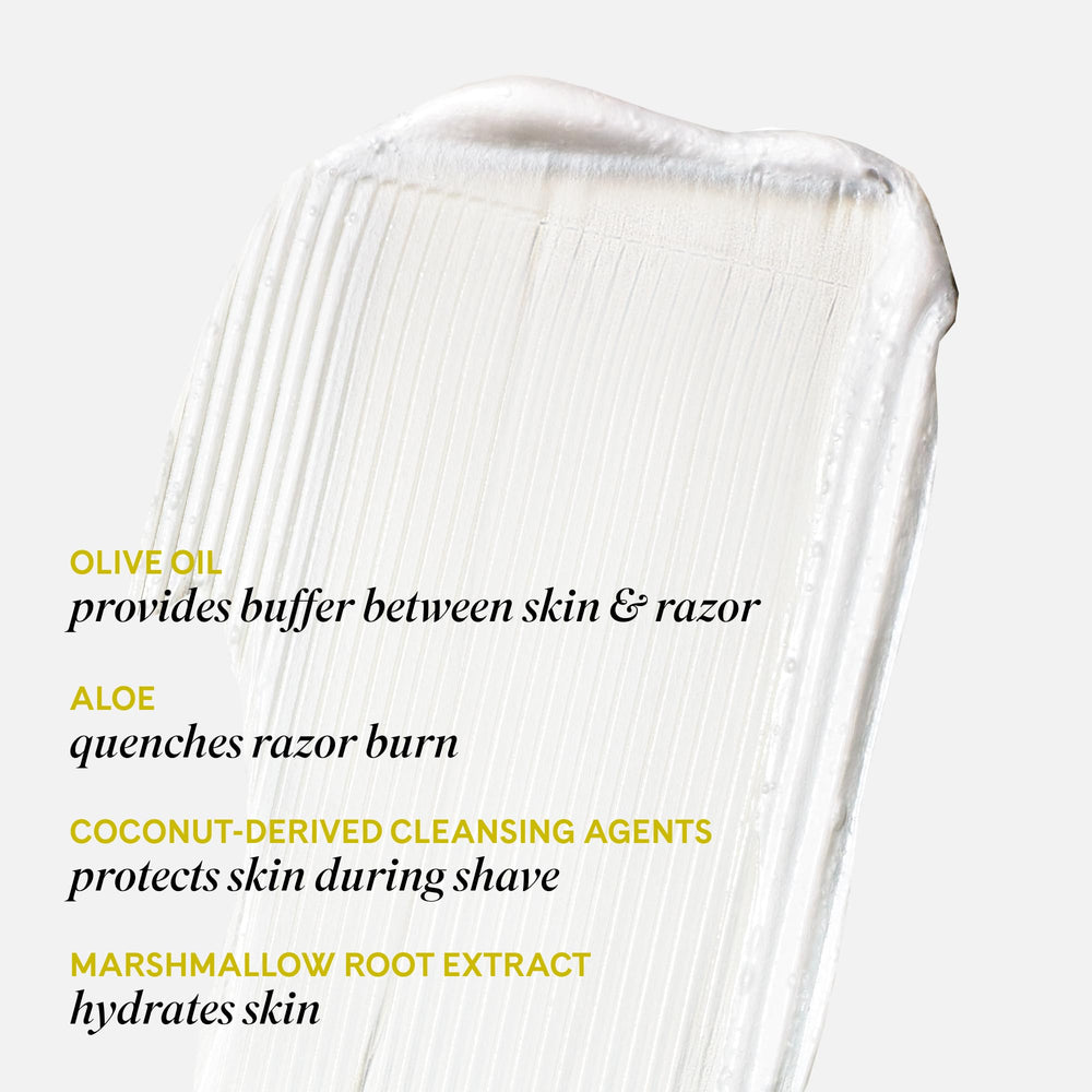 Fur Crème de rasage : apaisement grâce à l’Aloe et à la guimauve.