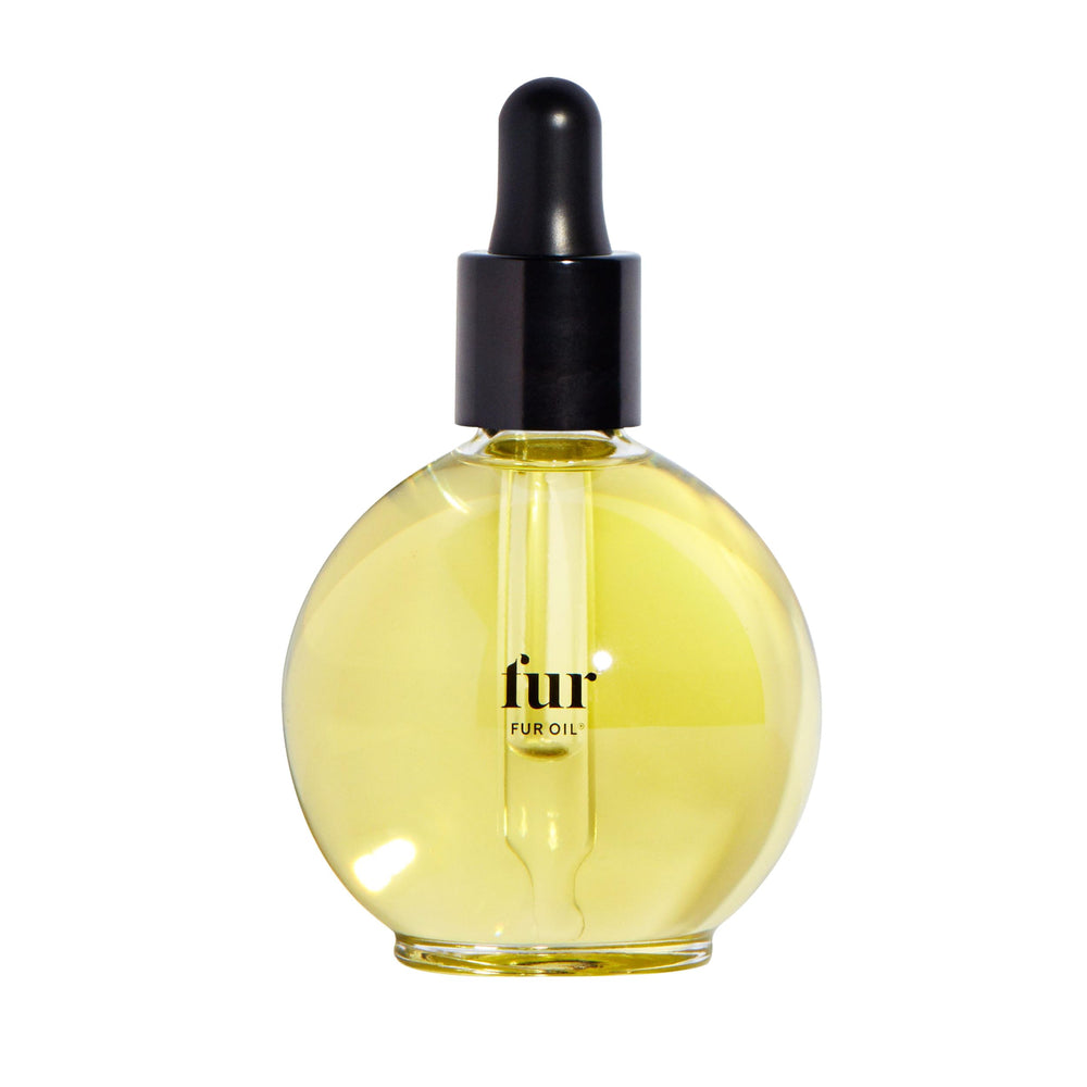Fur Oil muestra tratamiento para pelos encarnados en bote, ideal para uso diario.
