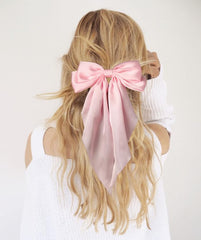 Pinza tipo alligator de Furling Pompoms con lazo rosa, agarre seguro