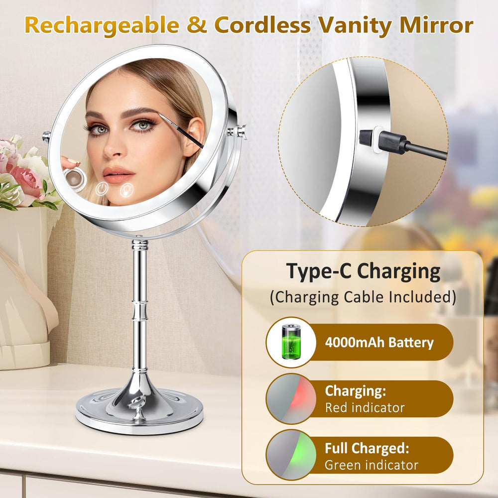 Espejo Fursourige con giro de 360° para ángulos perfectos