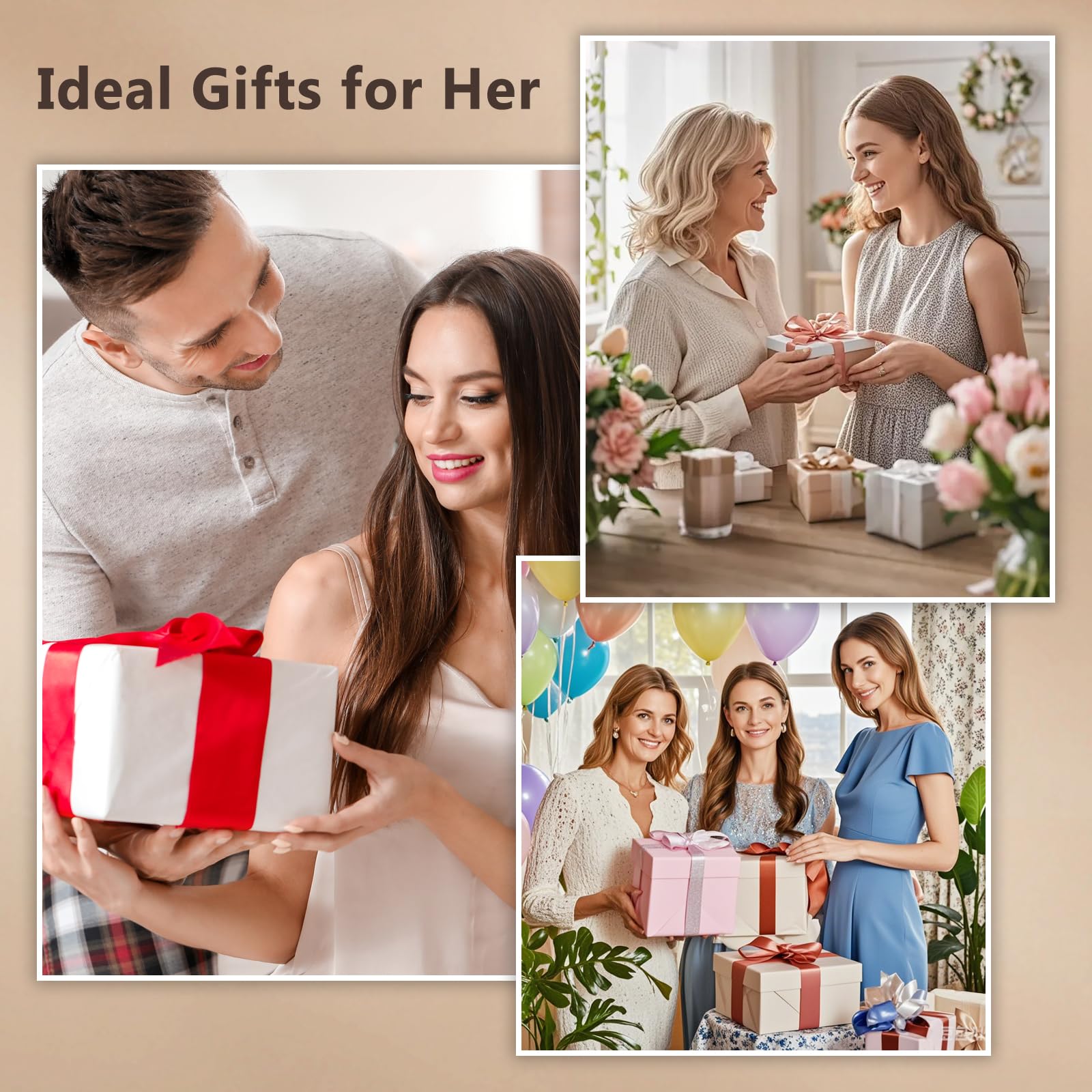 Regalo ideal para amigas con luz y lupa.