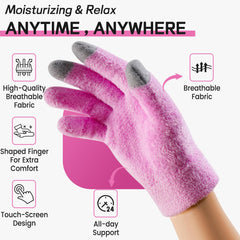 Guantes gel de FURTAA con silicona conductora permiten usar pantallas sin quitarse.