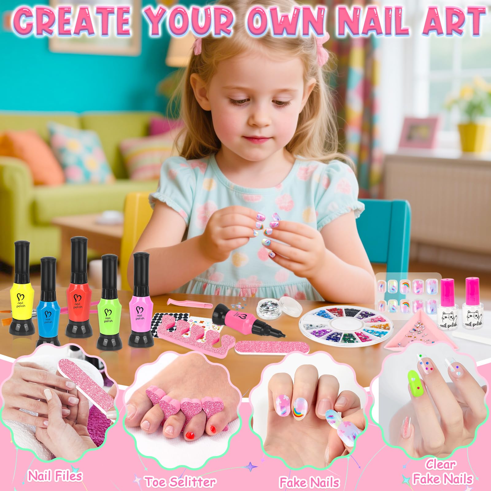 Uñas postizas FUSPWEAO para crear looks exprés