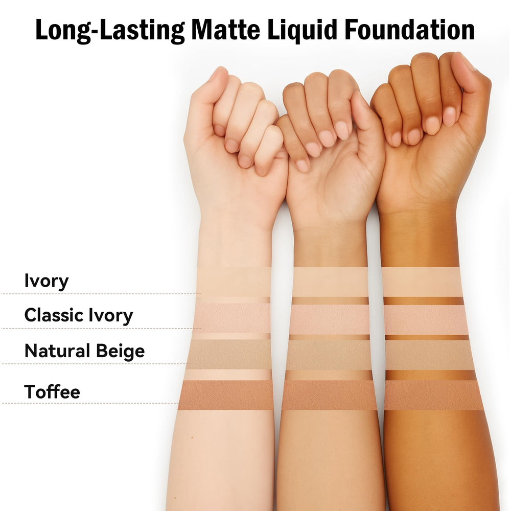 FV base tono beige natural se adapta a tonalidad clara.