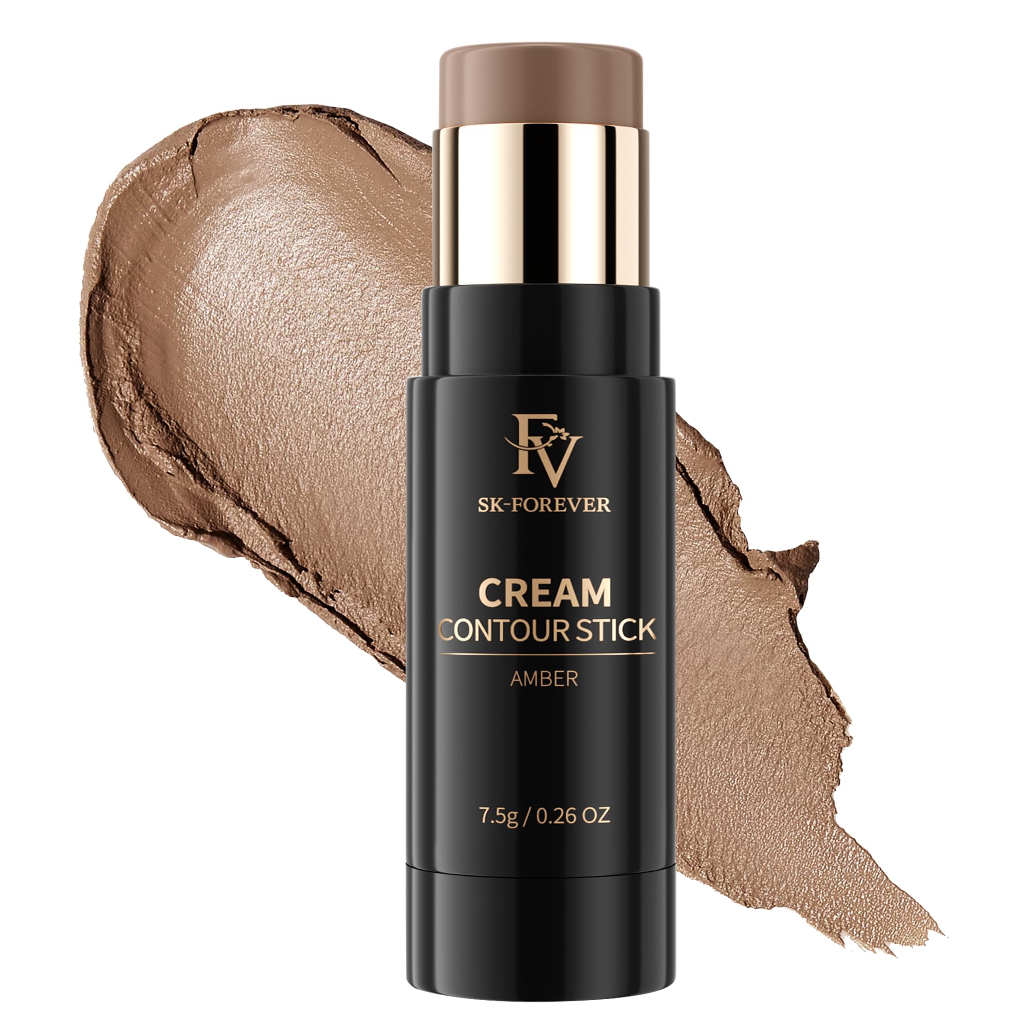 FV Contour Stick cool tone amber swatch showing natural shadow on fair skin