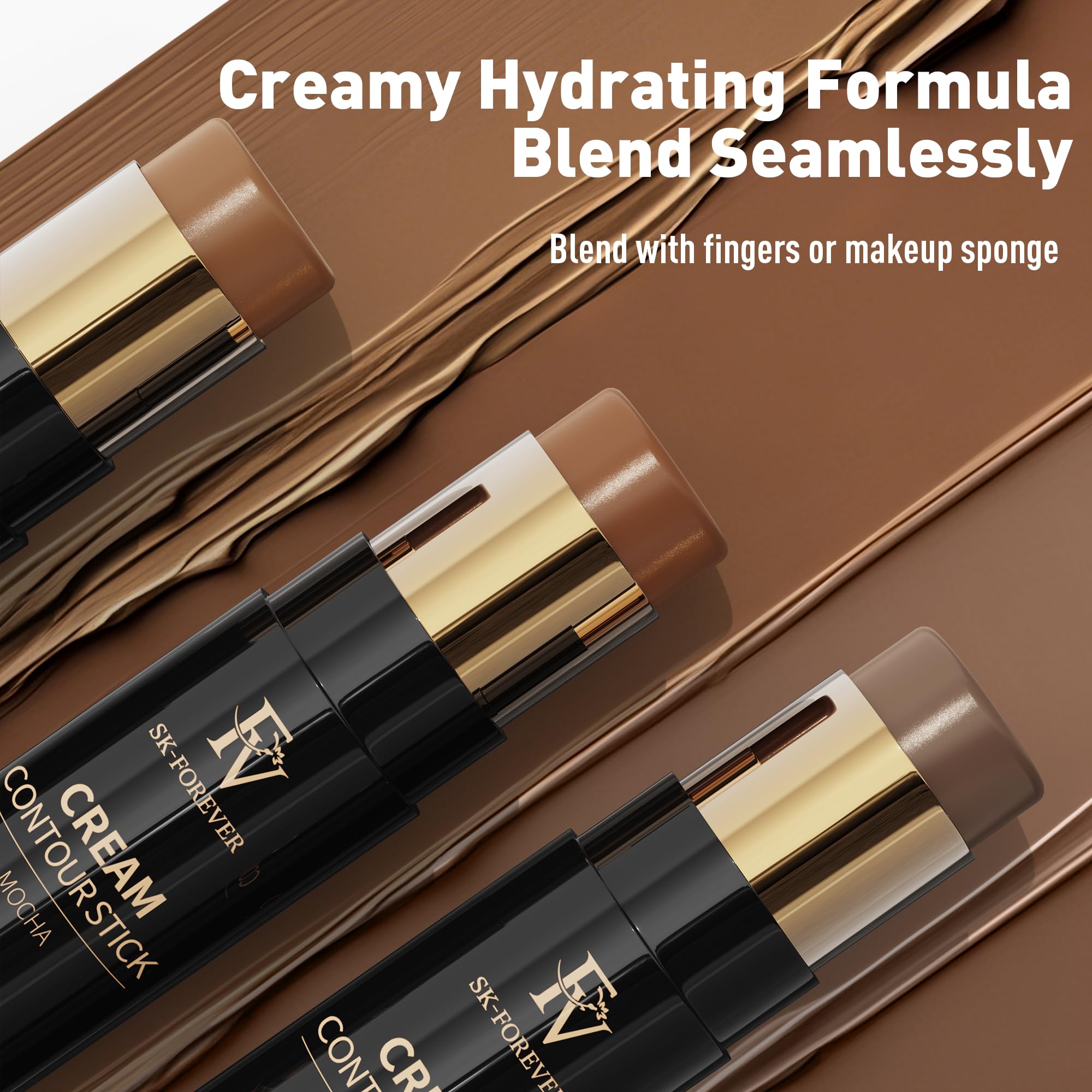 FV Contour Stick natural-looking sculpted look on cool to warm tones