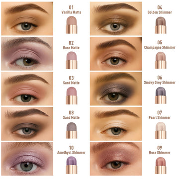 FV Sombra crema mate: ideal como base para looks oscuros y ahumados