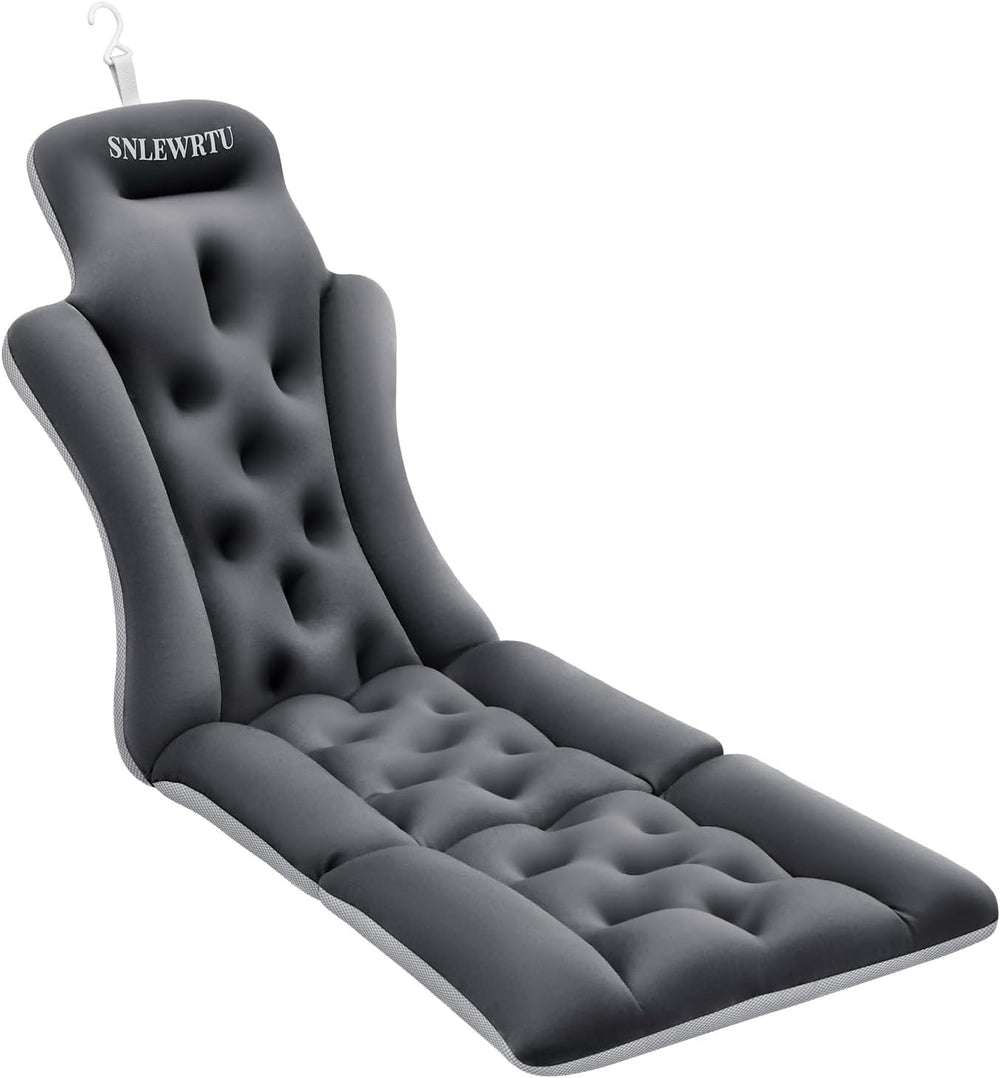 FVIOBUP almohada de baño cuerpo completo con soporte dorsal cómodo