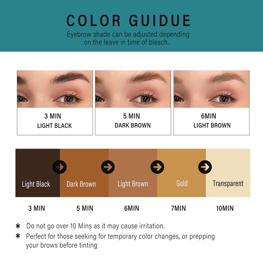 Fvquhvo cejas suave y natural: sensación de suavidad tras la decoloración.