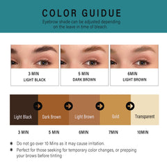 Fvquhvo cejas suave y natural: sensación de suavidad tras la decoloración.