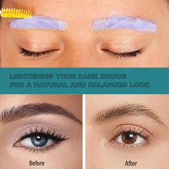 Fvquhvo cejas tono ligero: resultado más claro y natural para combinar con tu cabello.