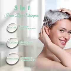 Fvquhvo con fórmula herbal suave para todo tipo de cabello.