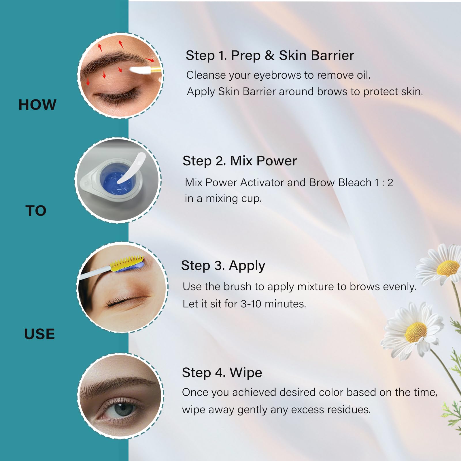 Fvquhvo uso multiuso: ligero para cejas, también funciona en vello facial.