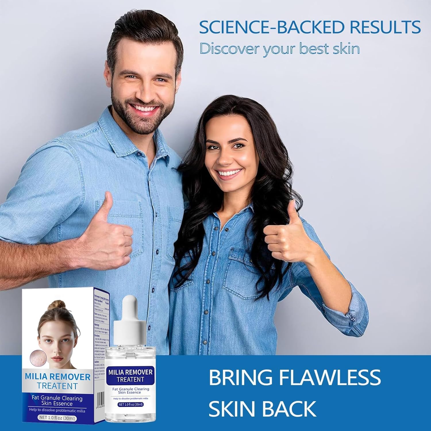 BITANK MILIA Remover contiene arbol-de-te y aloe para calmar la piel.