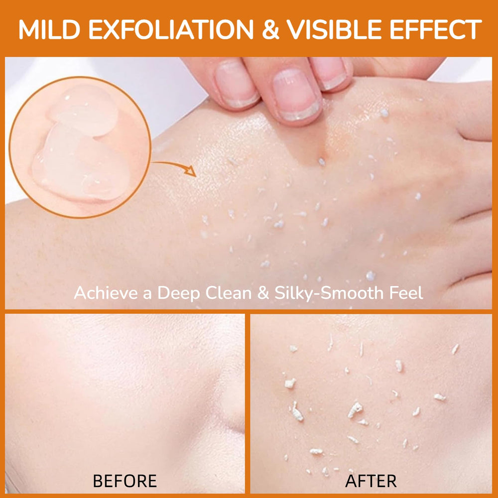 Fwcee Sltue con Pro‑vitamina B5, hidrata la piel tras exfoliar.