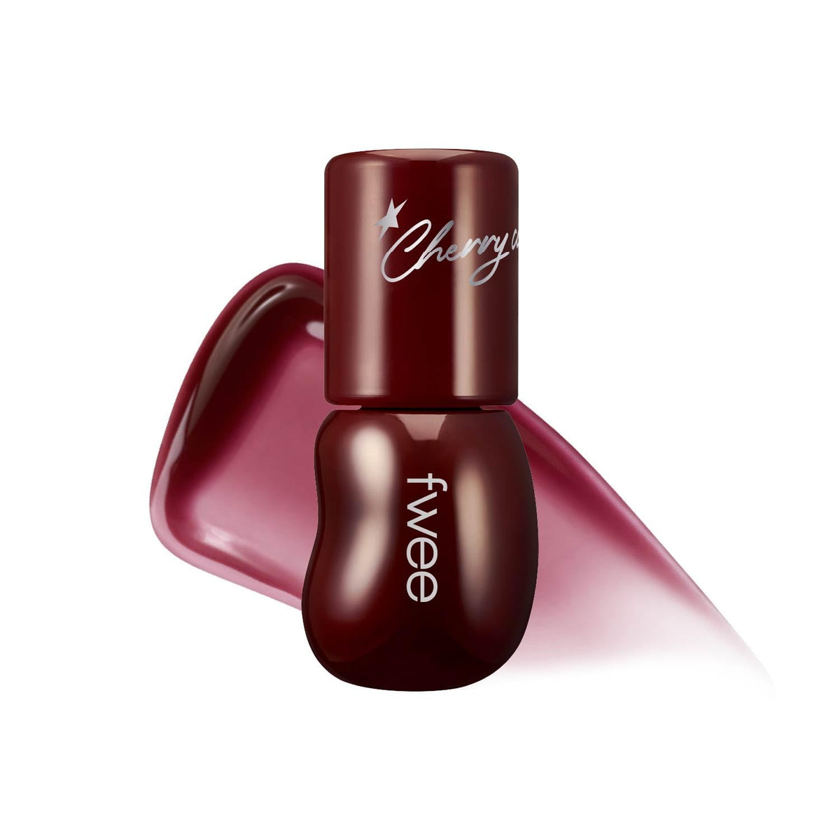 Fwee Cereza Cola 70 en botella, brillo intenso para looks jugosos.