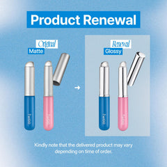 fwee brocha labial silicona con tapa protectora para uso en viajes.