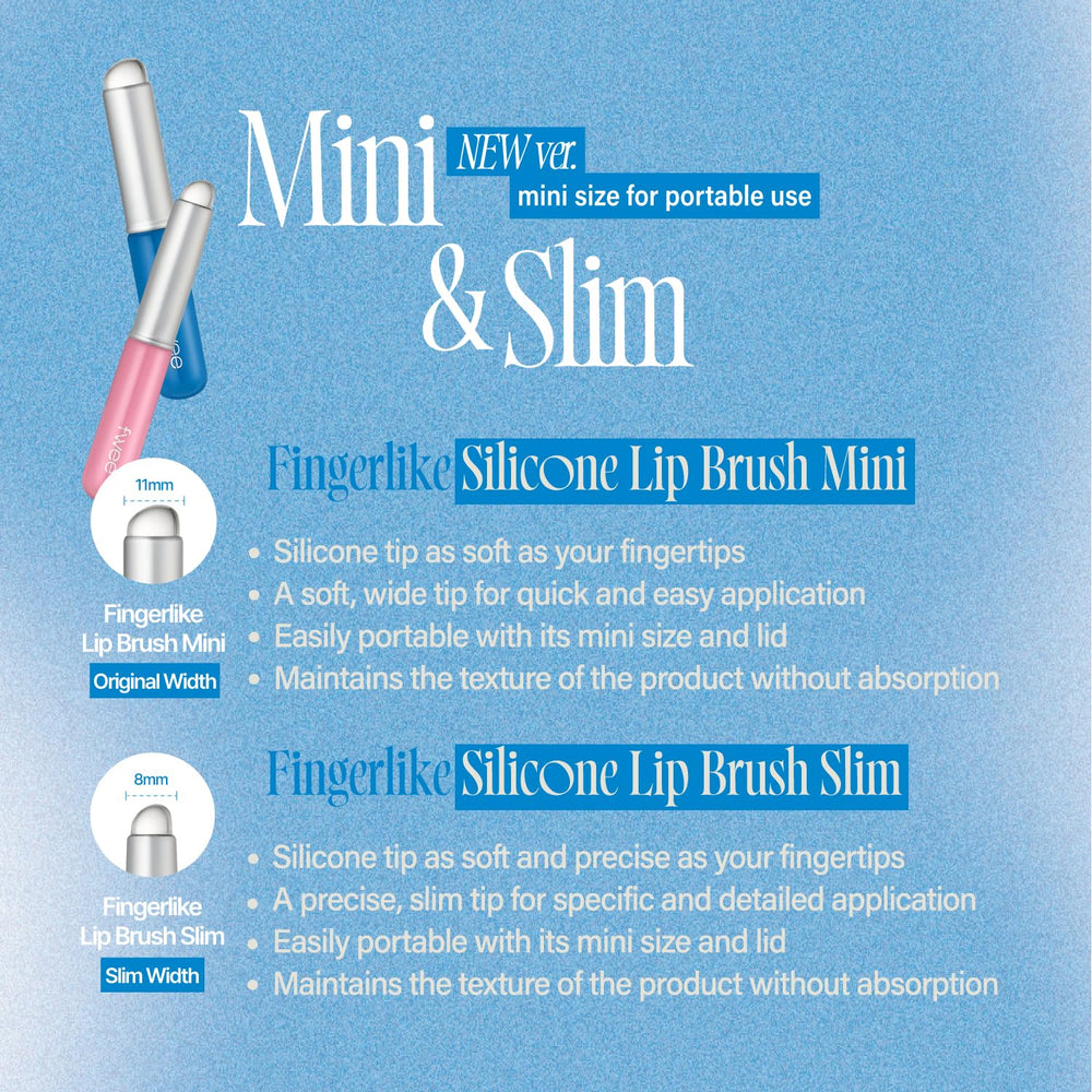 fwee brocha labial silicona para labios líquidos, aplicación suave y controlada.