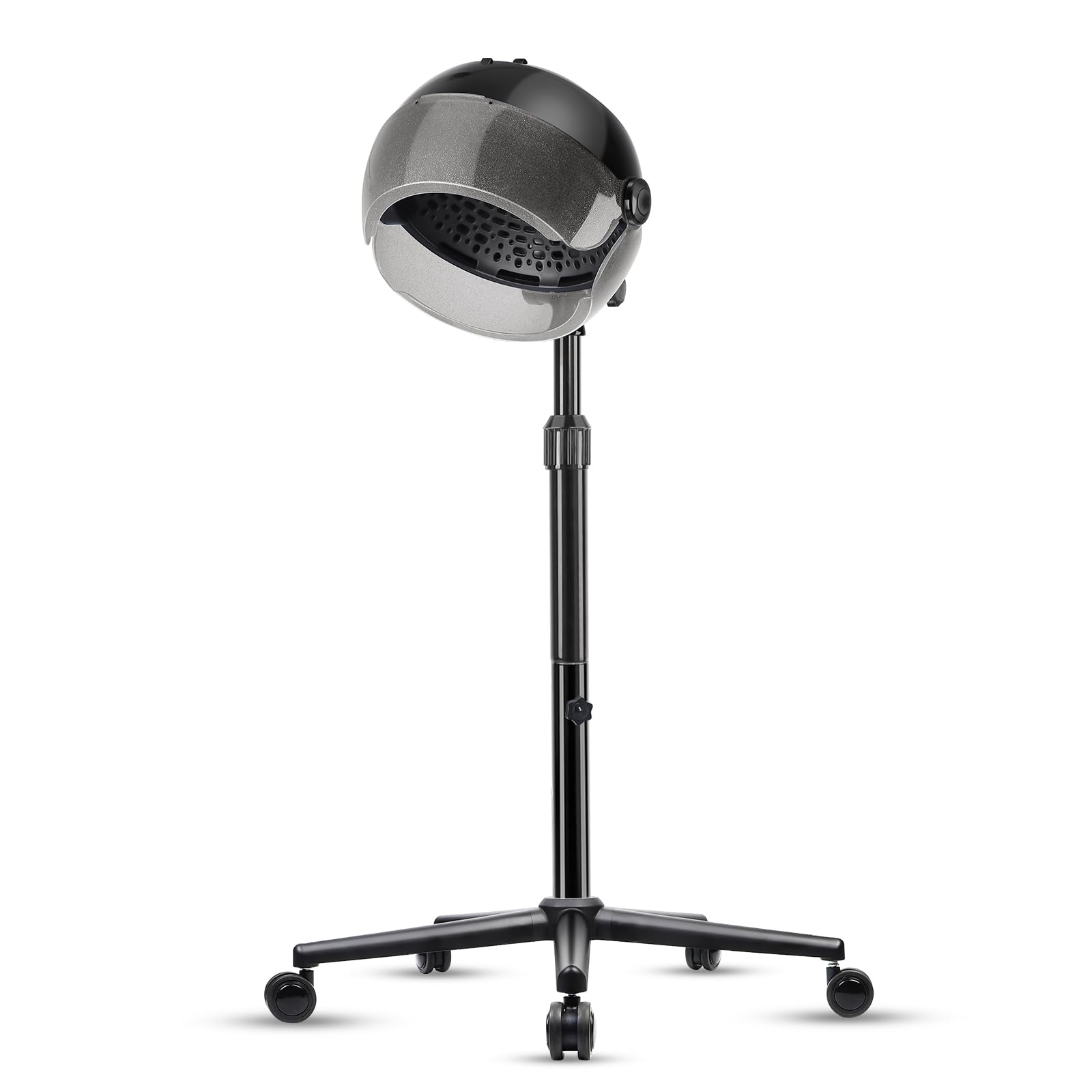 FWOD BIBTO secador capota profesional con altura ajustable para uso cómodo.