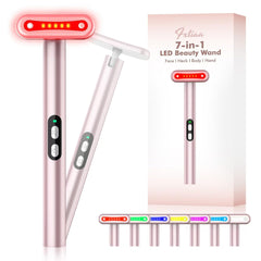 Fxtiaa terapia de luz rostro 7 colores para cuidado diario de la piel