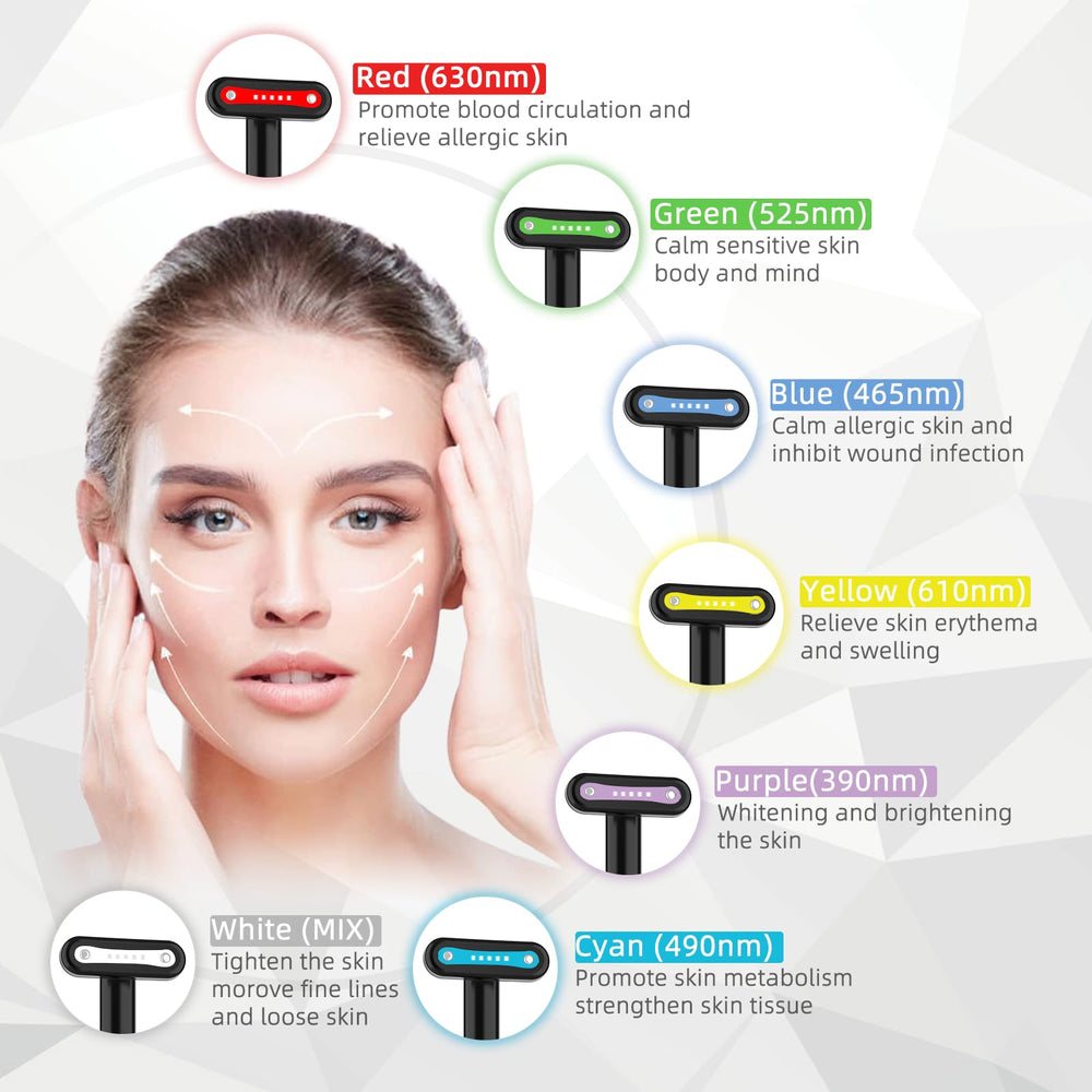 Fxtiaa tratamiento con luz roja para piel suave y firme.