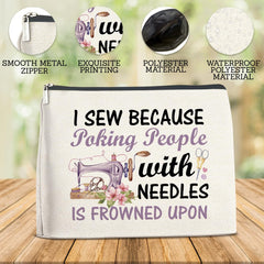 FYDHQSS estuche cosméticos impermeable con cremallera suave y acceso fácil