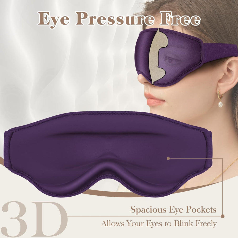 Fygrip mascarilla para ojos bloquea la luz completamente para dormir mejor