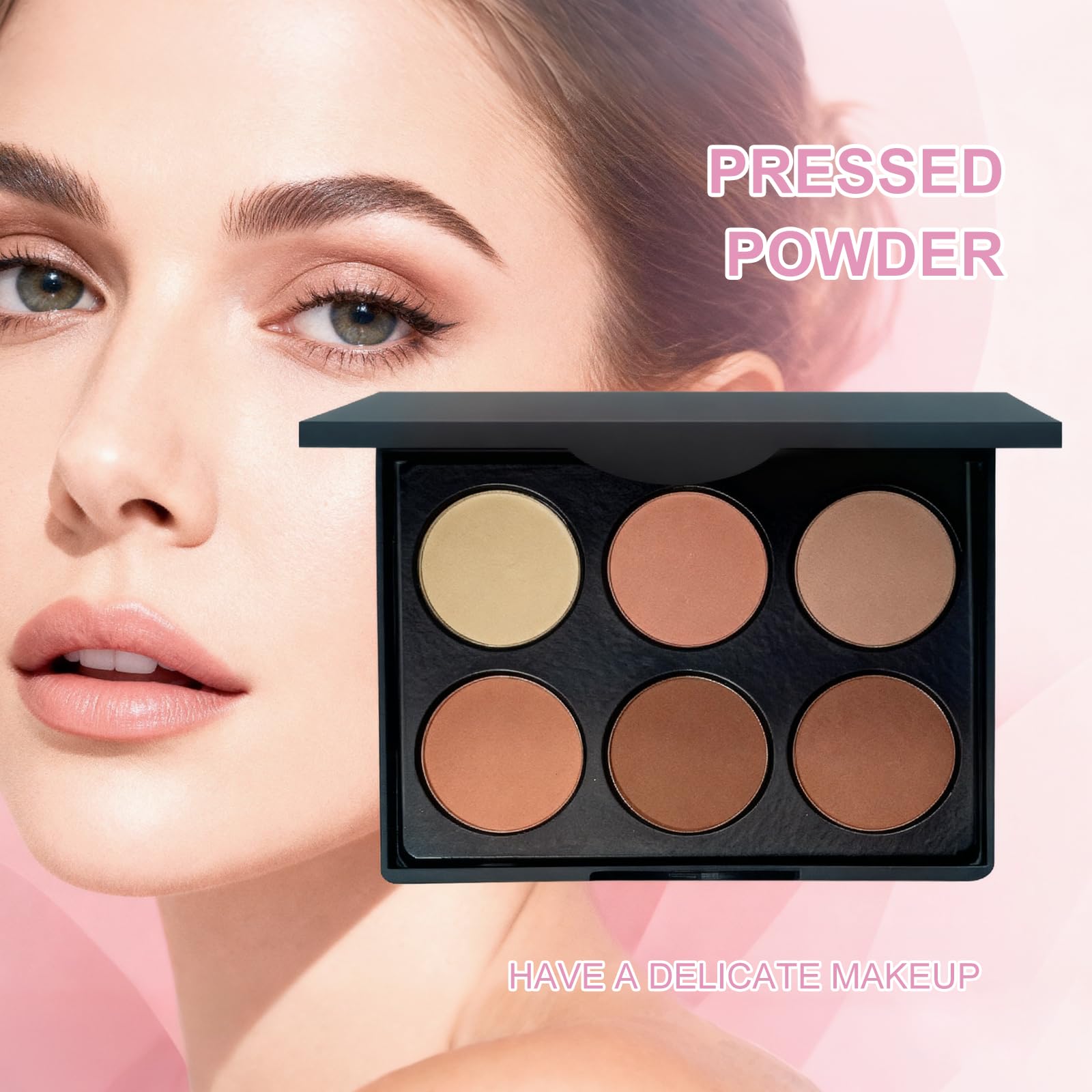 Fynqwor Maquillaje Kit: pinceles para un acabado profesional.
