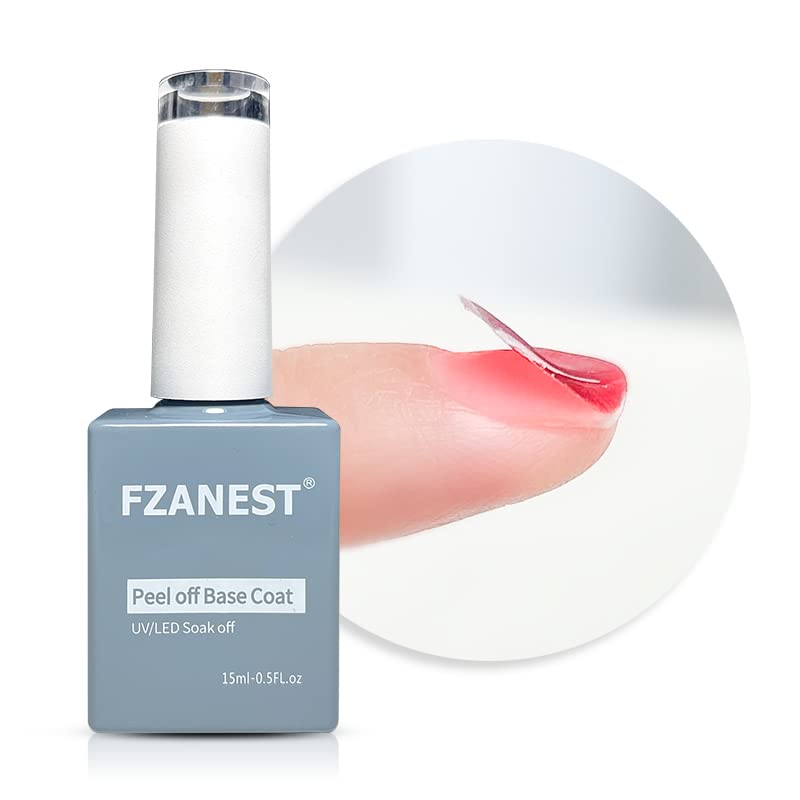 Base pelable FZANEST retirada sin dañar la uña natural.