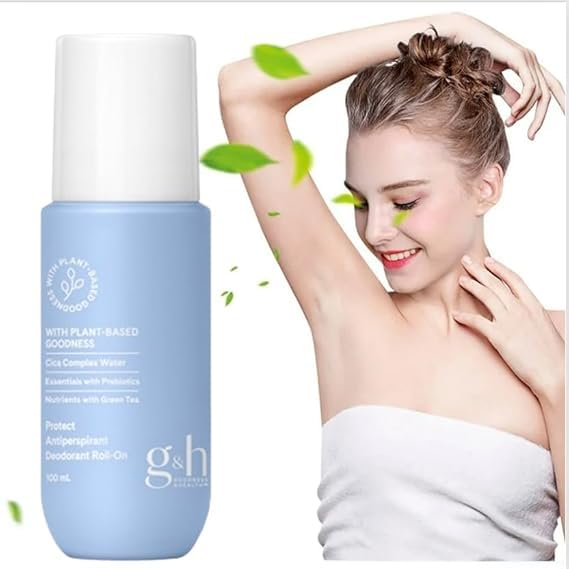 G&H Protect desodorante roll-on, fórmula sin alcohol para piel sensible