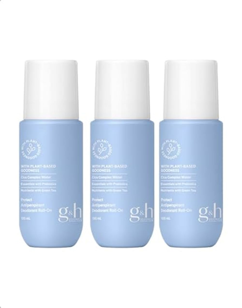 G&H Protect desodorante roll-on, nuevo envase, frescura rápida