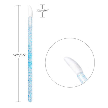 G2PLUS aplicador desechable para brillo labial, conveniente para uso diario.