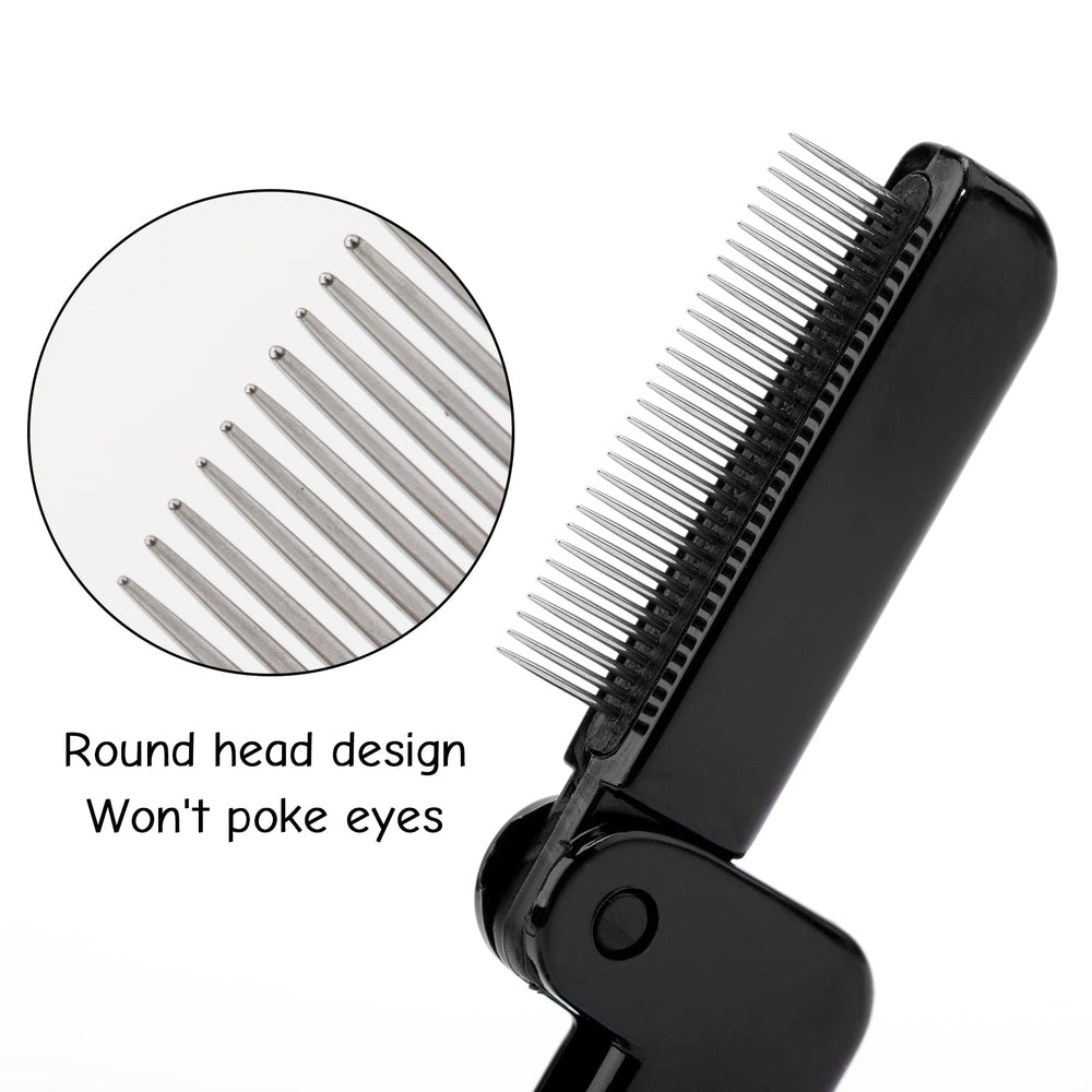 G2PLUS peine pestanas plegable guarda limpio en tu neceser