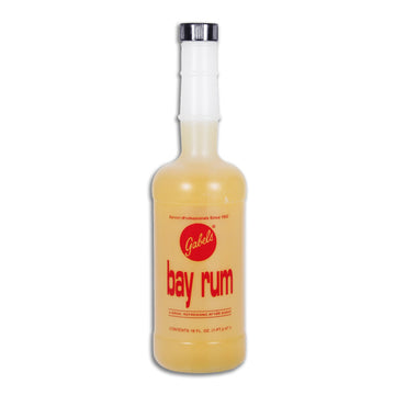 Gabel’s Bay Rum: botella de loción para después del afeitado, aroma revitalizante y piel fresca.
